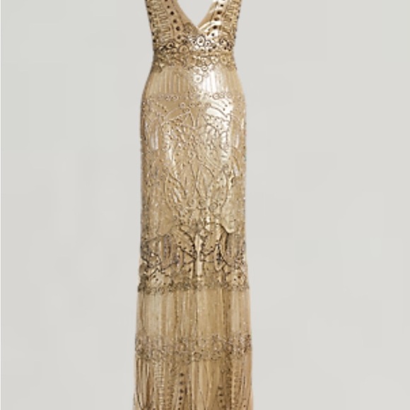 Ralph Lauren Purple Label Briony Embellished Tulle Evening Dress Made In Italy.
